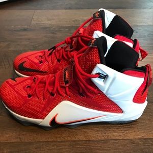 Lebron 12 Red/White